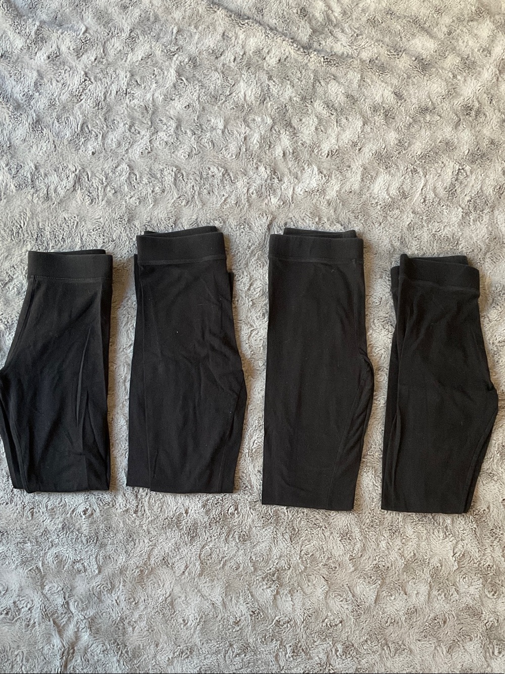 Black Active Leggings - Comfortable Everyday Bottoms